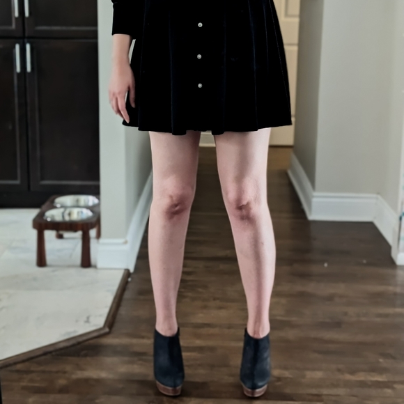 Dolce Vita Keena Unique 4.5" Heel Leather Ankle Boots With Zipper - Picture 11 of 11